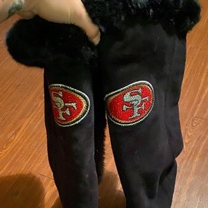 San Francisco 49ers Cheerleader Boot